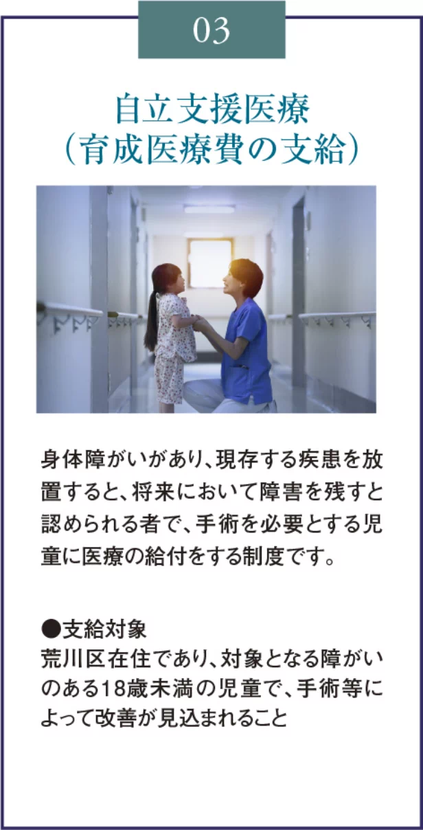 03 自立支援医療（育成医療費の支給）